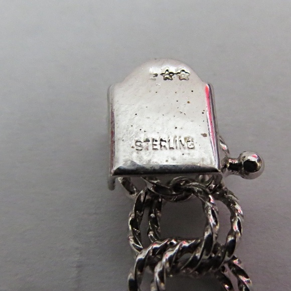 2 Sterling Silver Bracelets  1 Thomas Sabo (Small)  1 Charm Bracelet - Picture 5 of 6